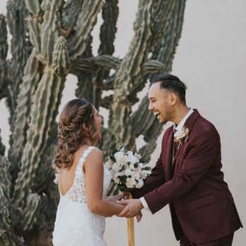 The ___ Cave - Bridal hair from the back and side - Hair Stylists Near Me - Murrieta, California