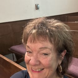 AMP Studio - Angela does my hair and makes me so happy!! My husband loves it too !! Sitting here in the church getting ready to sing God's praises!!