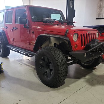 Core Motorsports - 2012 Jeep JK With Fender, Shocks and Liner installation. - Motorsport Vehicle Repairs Near Me - Azusa, California