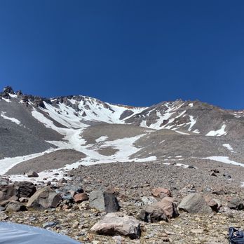 Shasta Mountain Guides - 50/50, just below Helen Lake. - Tours Near Me - Mount Shasta, California