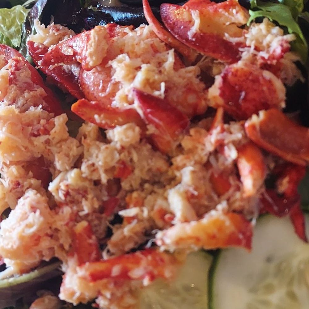 Hot lobster salad Hot lobster salad
