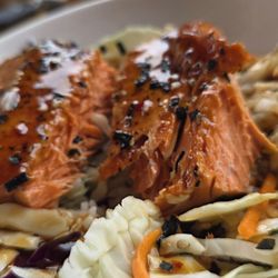 Salmon bowl