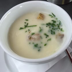 White asparagus soup...the best!