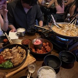 Oden Udon Soup and Sweet & Spicy Chicken Oden Udon Soup and Sweet & Spicy Chicken