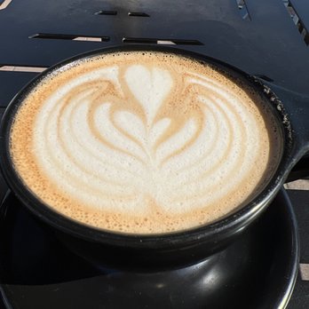 Five07 Coffee Bar and Eatery - Cinnamon Chai Latte with a shot of espresso with Oatmilk - Coffee & Tea Near Me - Thousand Oaks, California