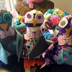 Sew Fun Studios Frisco - The Penguins the girls made with Sew Fun Studios at my daughters 9th birthday. How adorable are these!!