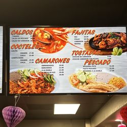 La Mexicana Taqueria - Menu