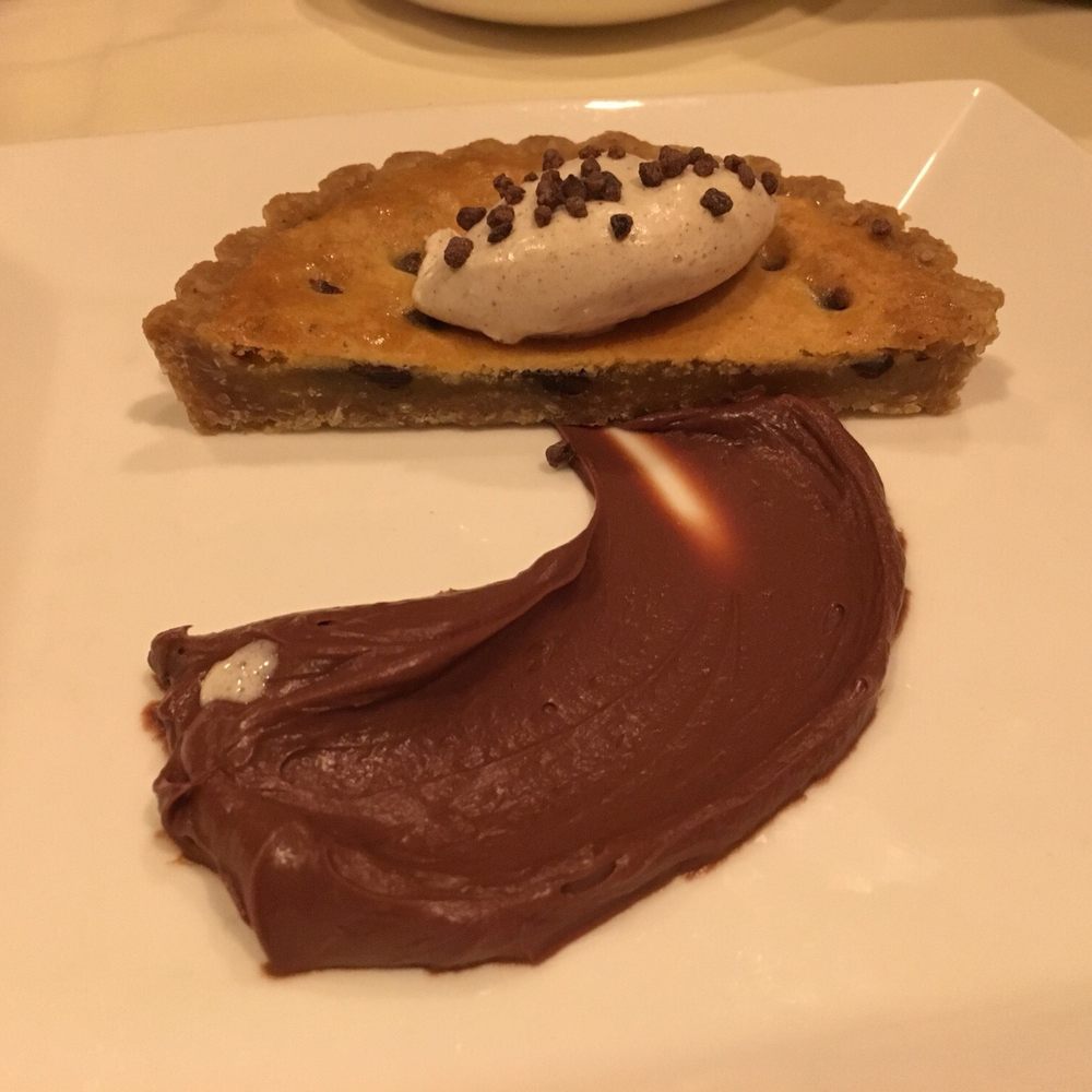 Dawson's - Chocolate Chunk Chess Pie - 3rd course - Dine Downtown 2019 - Steakhouses Near Me - Sacramento, California