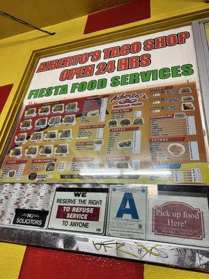 Aiberto's Taco Shop by null