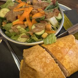 Tipsy Chicken Sandwich in a wrap Tipsy Chicken Sandwich in a wrap