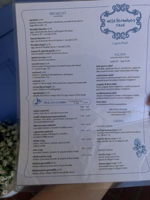 Menu photo 1 Wild Strawberry Cafe Laguna Beach, CA