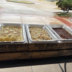 Daddy Brad's Meat Shack - Potato salad, coleslaw & baked beans