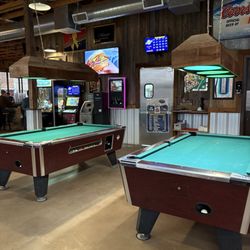 Curlys - Pool tables, and not pictured our dartboards