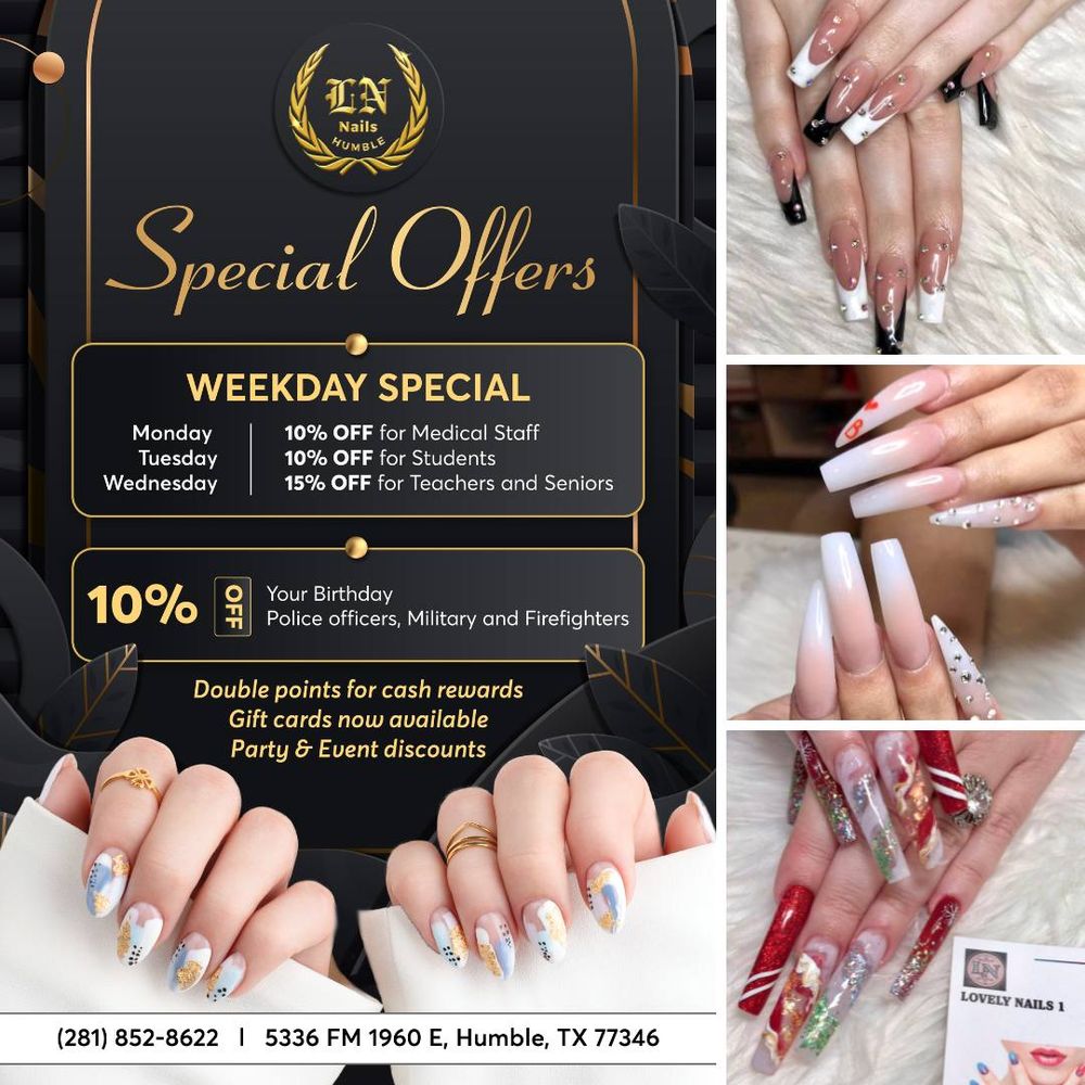 LOVELY NAILS Updated July 2024 252 Photos & 110 Reviews 5336 Fm