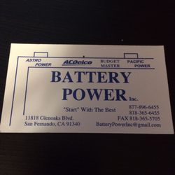 Battery Power - Best used battery shop!