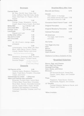 Menu photo 6 Bohemian Ovens Bloomer, WI