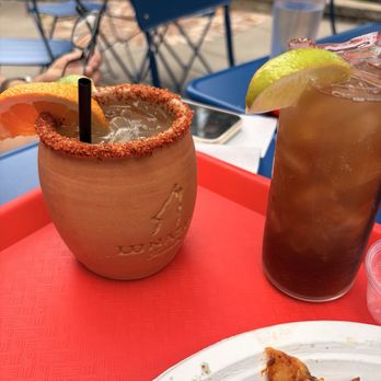 Chica's Cantina - Tequila and Mexican Coke and lime.  Amazing. Some other crazy drink that was amazing. - Cocktail Bars Near Me - Louisville, Kentucky