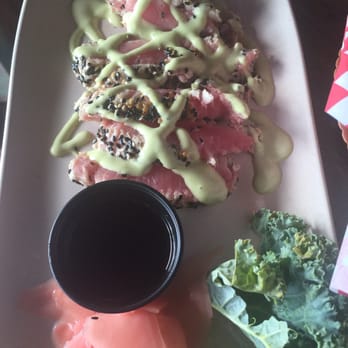 Pickles Pub - Very fresh and delicious Tuna Tataki! And best Mahi Melt!  can't wait to come back!! - New American Near Me - Key West, Florida