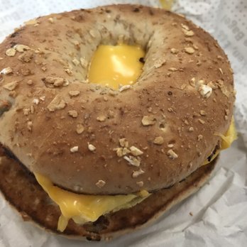 Chick-fil-A - Chicken egg and cheese bagel - Fast Food Near Me - Pooler, Georgia