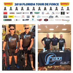 Fusion Chiropractic Spa - What an honor it was to sponsor The Tour De Force. The bicycle tour was created to raise money for Florida's Law Enforcement Fallen Heroes.