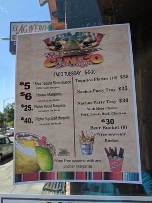 Menu photo 3 El Agavero Oakland, CA