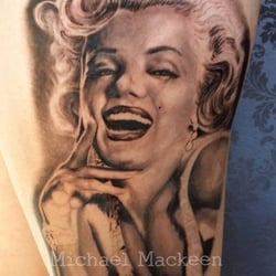 Pacifink Tattoo Studio - Marilyn Monroe by Mick