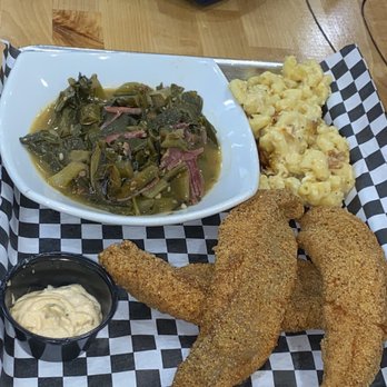 Southern Gourmet Kitchen - Catfish, smoked Turkey collards, Mac - Southern Near Me - Plano, Texas