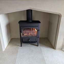 Wood Stove Fitters & Chimney Sweeps - Clearview Vision installation