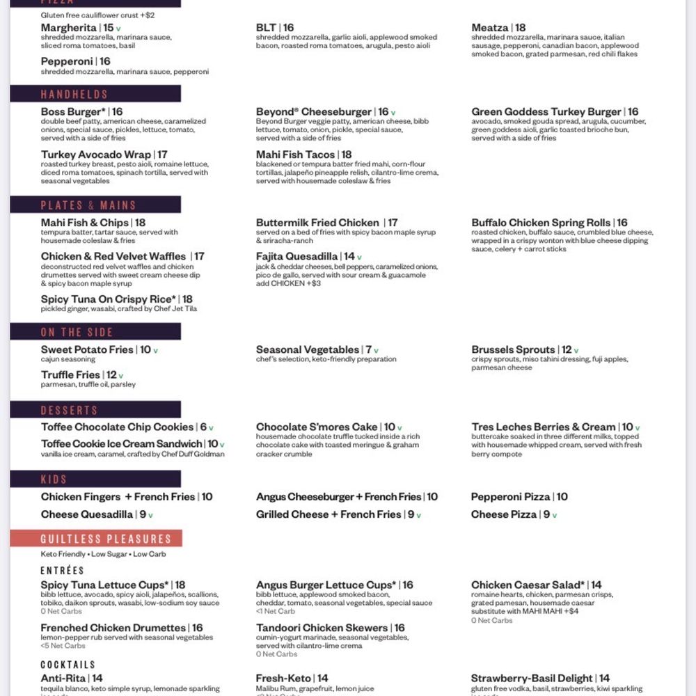 The Tuck Room - Dinner/Brunch menu - Tapas/Small Plates Near Me - New York, New York