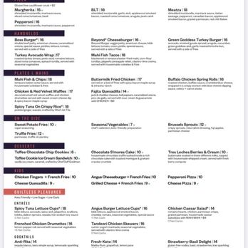 The Tuck Room - Dinner/Brunch menu - Tapas/Small Plates Near Me - New York, New York
