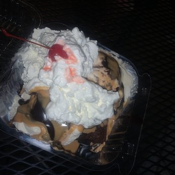 Katie's Ice Cream - Brownie Sunday - Ice Cream & Frozen Yogurt Near Me - Hyannis, Massachusetts Katie's Ice Cream - Brownie Sunday - Ice Cream & Frozen Yogurt Near Me - Hyannis, Massachusetts