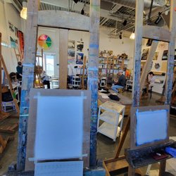 Sacramento City College - Oil painting class