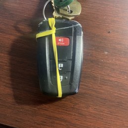 They seriously taped the only key they gave us and that tape job was so bad we had to put a rubber band around it.
