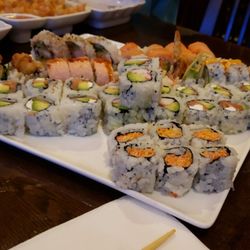Jasmine Asian House - Variety of rolls. This photo was from my first time visiting in 2019