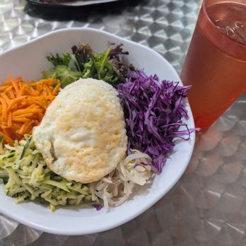 Hearty K-Bop - Veggie Bibimbap - Korean Near Me - Clackamas, Oregon Hearty K-Bop - Veggie Bibimbap - Korean Near Me - Clackamas, Oregon