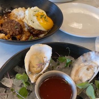 et al. - Oysters Hawaiian Clam Chowder Mini Loco Moco - Breakfast & Brunch Near Me - Honolulu, Hawaii et al. - Oysters Hawaiian Clam Chowder Mini Loco Moco - Breakfast & Brunch Near Me - Honolulu, Hawaii