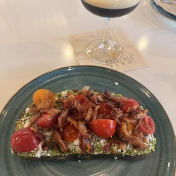 MOHI Farm - Goat cheese avocado toast. Soooo good. They make their bread and it is delicious - New American Near Me - Morgan Hill, California