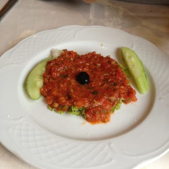 Le Janissaire - Salade de tomates épicées (entrée froide) - Turkish Near Me - Paris, 75