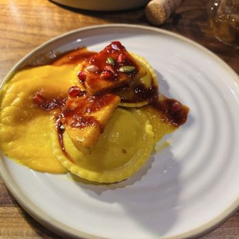 Level 5 Rooftop Restaurant - Butternut squash ravioli - Cocktail Bars Near Me - Albuquerque, New Mexico