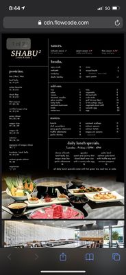 Menu photo 4 Shabu Squared Houston, TX Menu photo 4 Shabu Squared Houston, TX