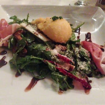 The Compound Restaurant - Prosciutto and Goat Cheese Croquette - New American Near Me - Santa Fe, New Mexico The Compound Restaurant - Prosciutto and Goat Cheese Croquette - New American Near Me - Santa Fe, New Mexico