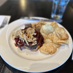 Goat Haunt Saloon - Brisket sandwich