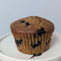 Nishi's Vegan Creations - Blueberry Oat Muffin