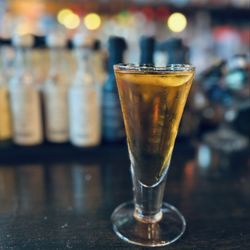 Nearby Bar - Mezcal forward cocktail