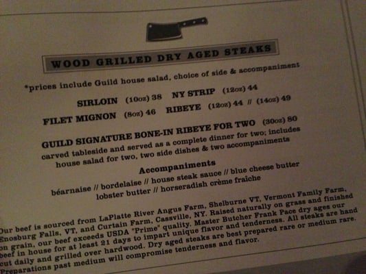 Menu photo 4 Guild Tavern South Burlington, VT Menu photo 4 Guild Tavern South Burlington, VT