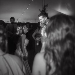 The Bride and Groom locked onto one another during their reception. Photos by: @amandacantonphoto The Bride and Groom locked onto one another during their reception. Photos by: @amandacantonphoto