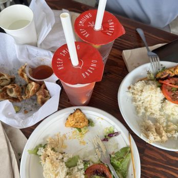 Rabano - Edamame wontons kebab plate raspberry lemon Iced Teas - Juice Bars & Smoothies Near Me - Hermosa Beach, California Rabano - Edamame wontons kebab plate raspberry lemon Iced Teas - Juice Bars & Smoothies Near Me - Hermosa Beach, California