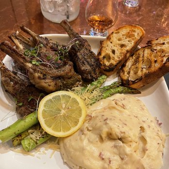 Cask Strength Bar and Kitchen - Lamb Chops - Cocktail Bars Near Me - Bakersfield, California