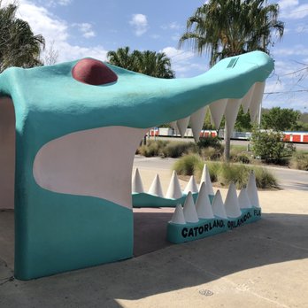 Gatorland - The iconic entrance. - Zoos Near Me - Orlando, Florida Gatorland - The iconic entrance. - Zoos Near Me - Orlando, Florida