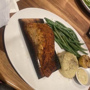 Seasons 52 - Cedar Plank-Roasted Salmon - New American Near Me - San Antonio, Texas Seasons 52 - Cedar Plank-Roasted Salmon - New American Near Me - San Antonio, Texas